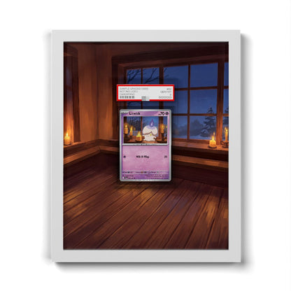 036/084 Litwick - Extended Artwork Pokemon Card Frame