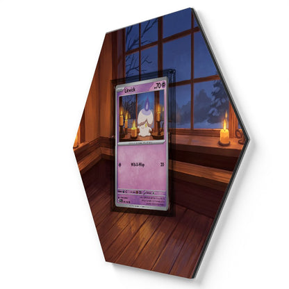 036/084 Litwick - Extended Artwork Pokemon Card Display