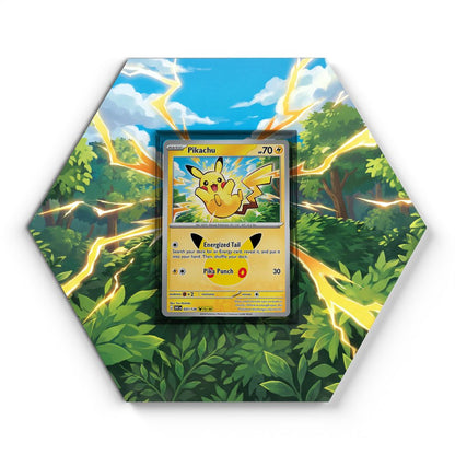 037/128 Pikachu - Extended Artwork Pokemon Card Display