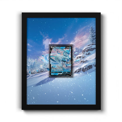 038/159 Glaceon V - Extended Artwork Pokemon Card Frame