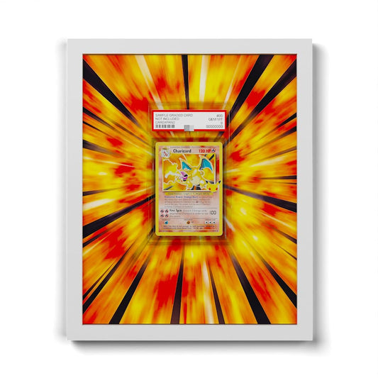 04/102 Charizard - Extended Artwork Framed Pokemon Card Display