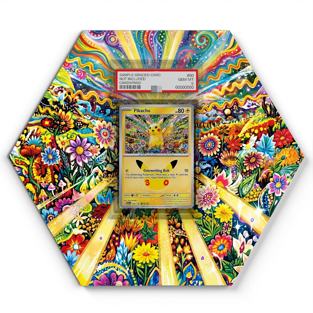 040/128 Pikachu - Extended Artwork Pokemon Card Display