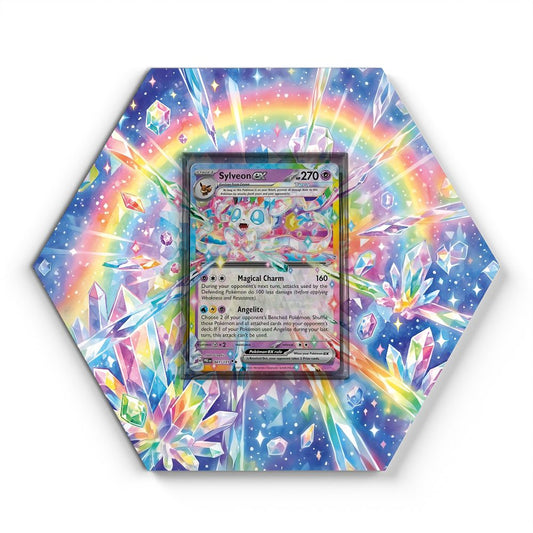 041/131 Sylveon ex - Extended Artwork Pokemon Card Display