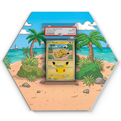 043/128 Pikachu - Extended Artwork Pokemon Card Display