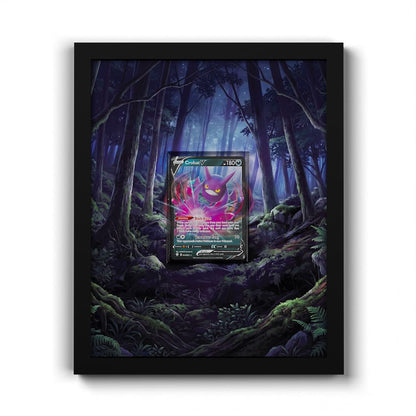 044/072 Crobat V - Extended Artwork Framed Pokemon Card Display