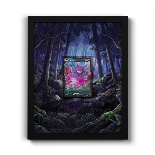 044/072 Crobat V - Extended Artwork Framed Pokemon Card Display