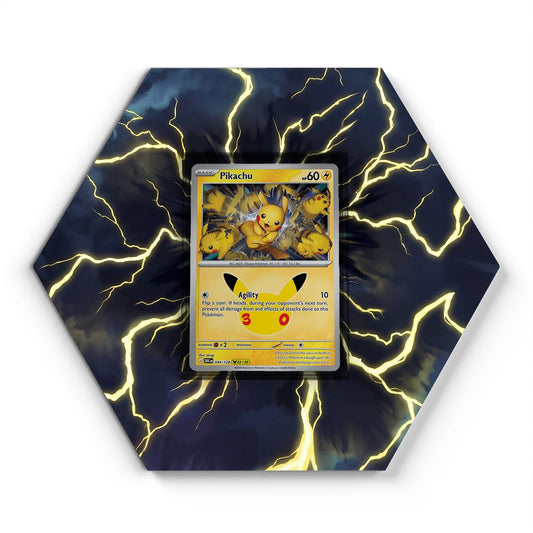044/128 Pikachu - Extended Artwork Pokemon Card Display