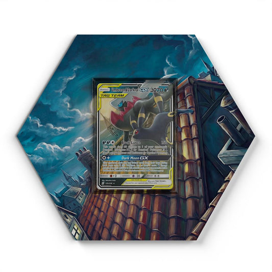 044/150 Umbreon & Darkrai GX - Extended Artwork Pokemon Card Display