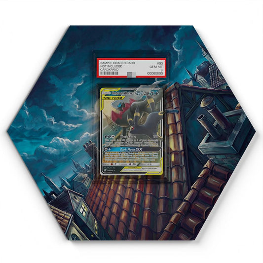 044/150 Umbreon & Darkrai GX - Extended Artwork Pokemon Card Display