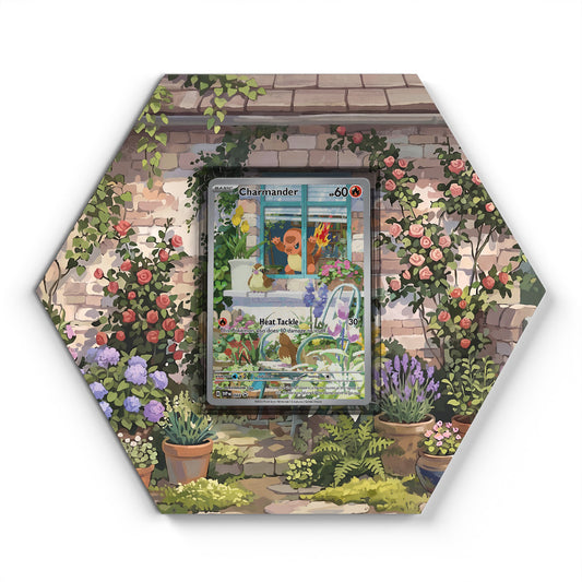 044 Charmander - Extended Artwork Pokemon Card Display