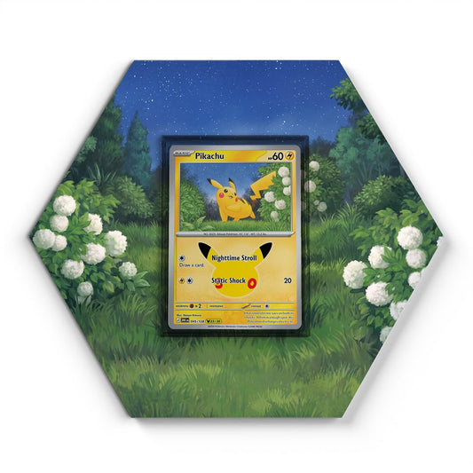 045/128 Pikachu - Extended Artwork Pokemon Card Display