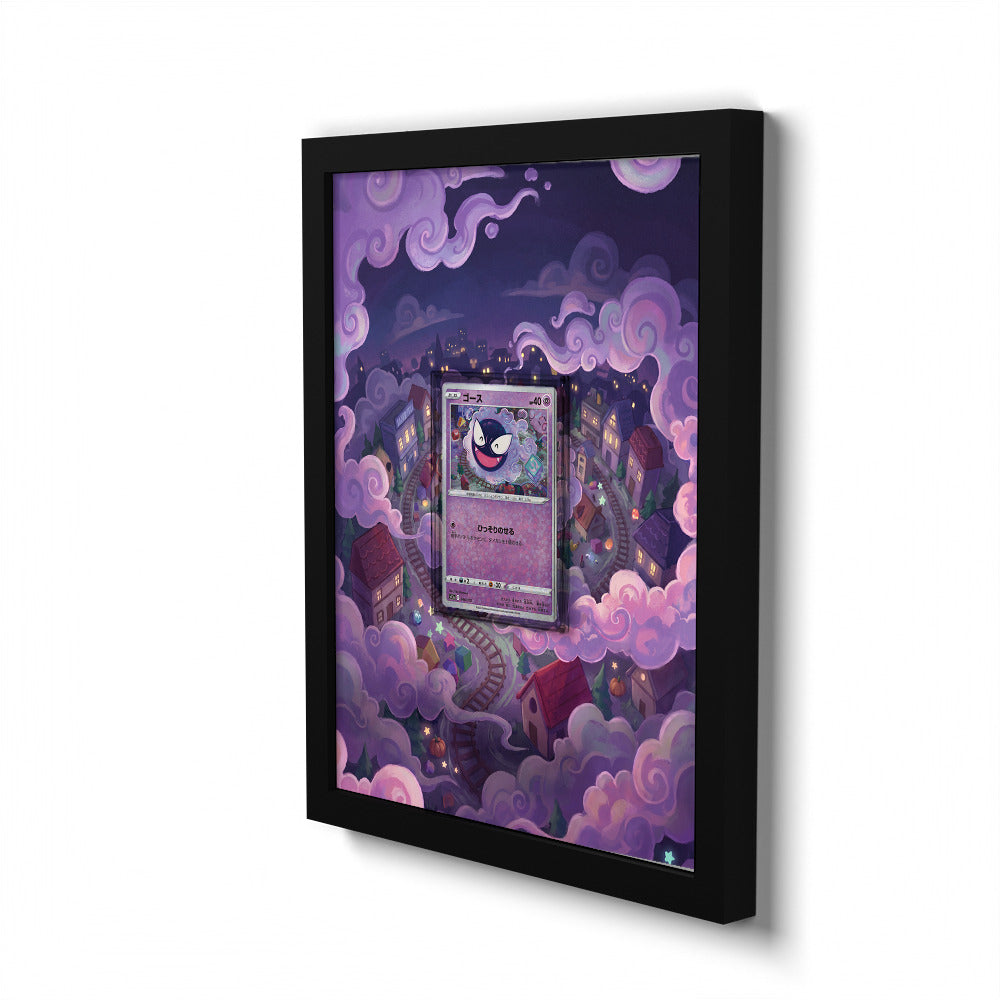 046/172 Gastly - Extended Artwork Pokemon Card Frame