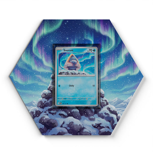 046/217 Snorunt - Extended Artwork Pokemon Card Display