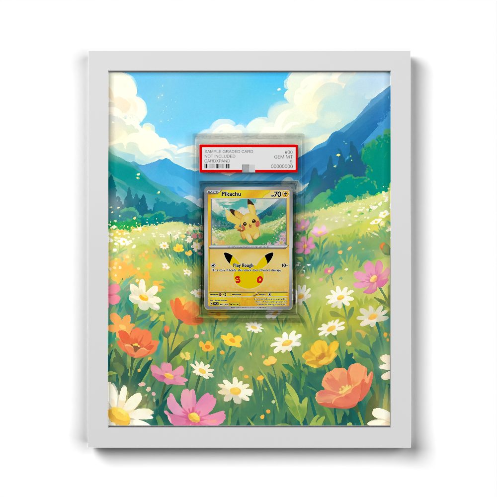 047/128 Pikachu - Extended Artwork Pokemon Card Frame