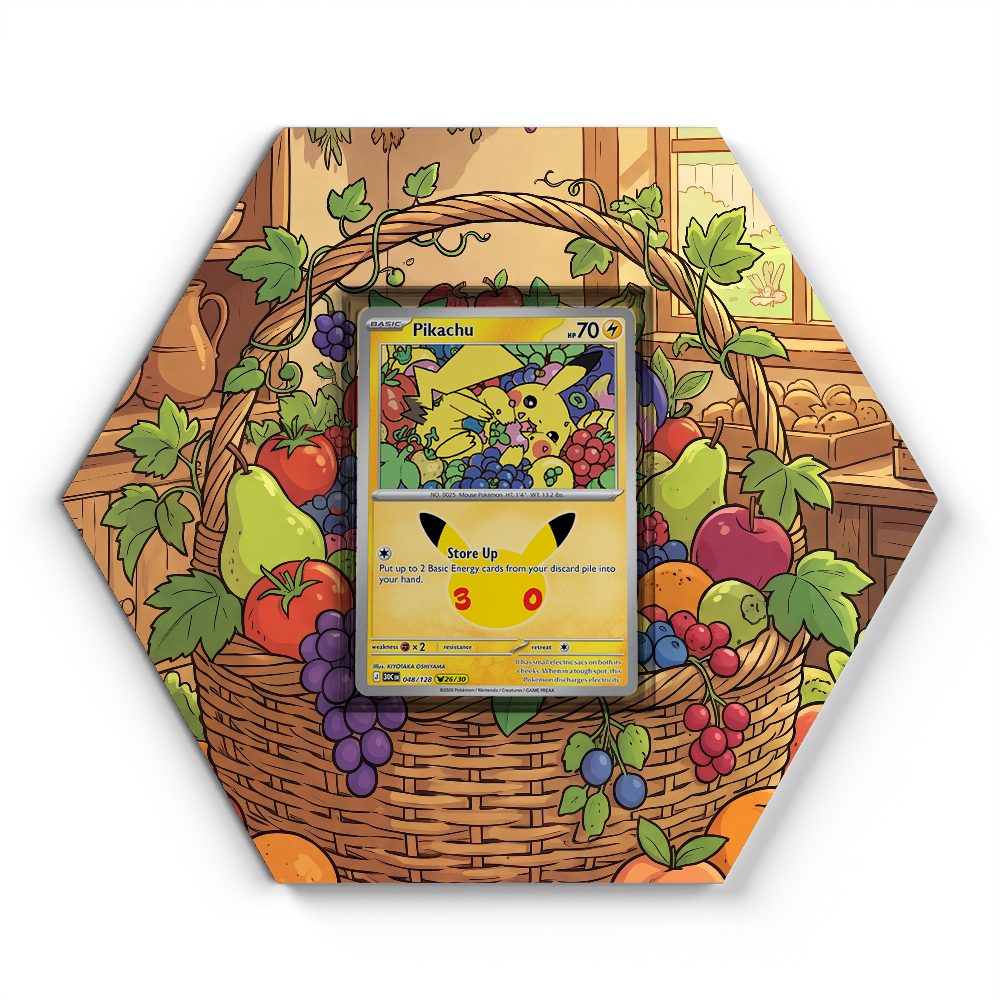 048/128 Pikachu - Extended Artwork Pokemon Card Display