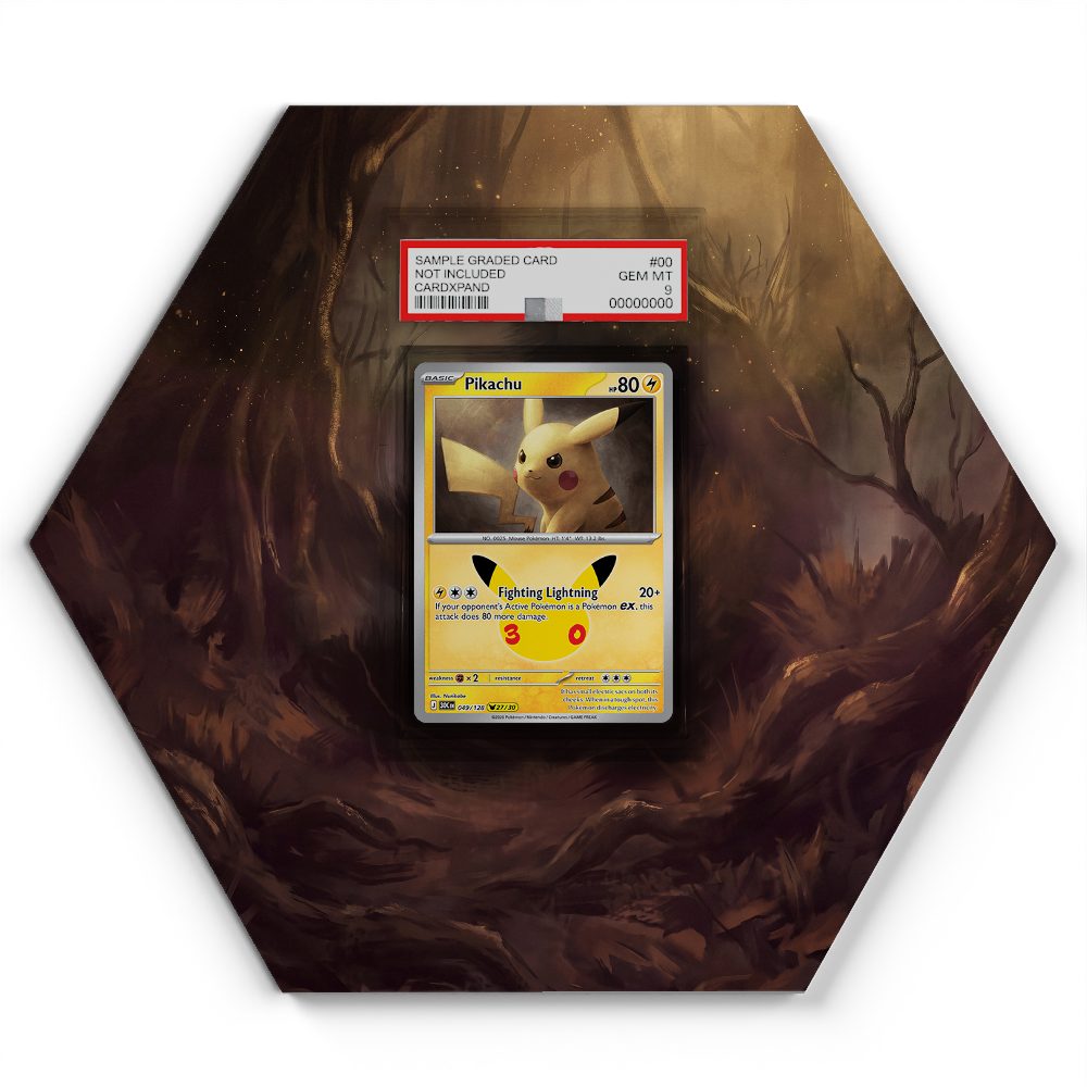 049/128 Pikachu - Extended Artwork Pokemon Card Display