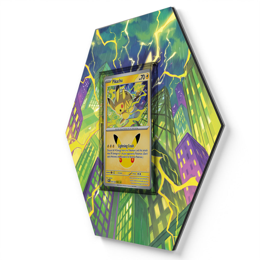 051/128 Pikachu - Extended Artwork Pokemon Card Display