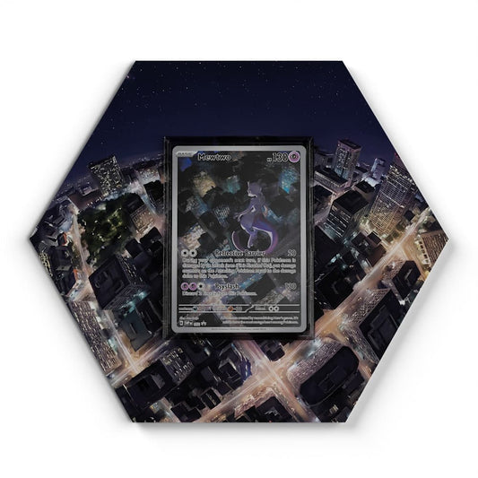 052 Mewtwo - Extended Artwork Pokemon Card Display