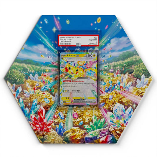 057 Pikachu EX - Extended Artwork Pokemon Card Display