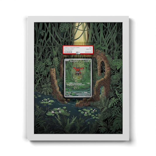 065 Tapu Bulu - Extended Artwork Framed Pokemon Card Display