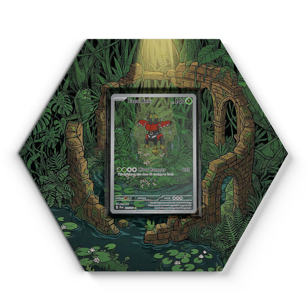 065/064 Tapu Bulu - Extended Artwork Pokemon Card Display