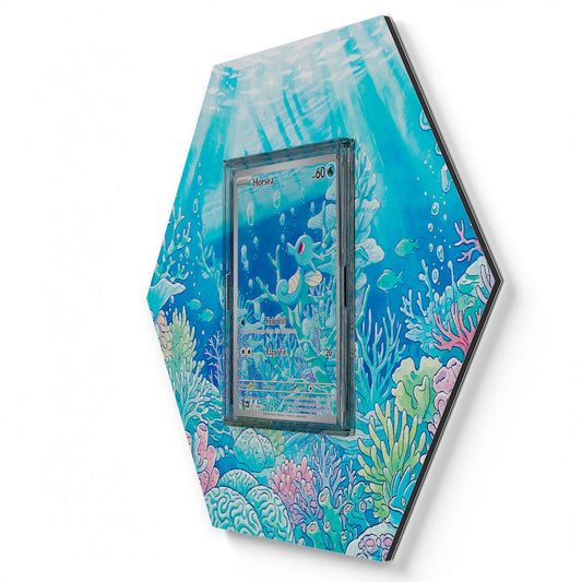 067/164 Horsea - Extended Artwork Pokemon Card Display