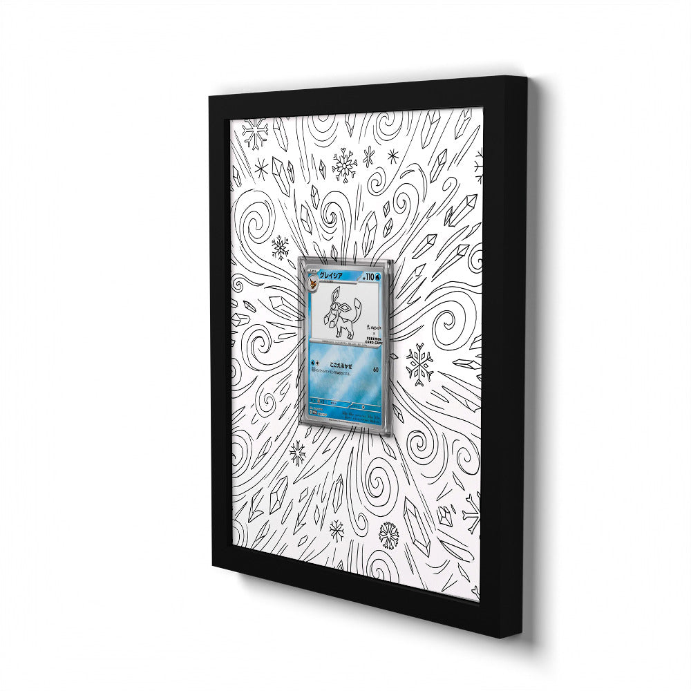 067/SV-P Glaceon - Extended Artwork Trading Card Frame