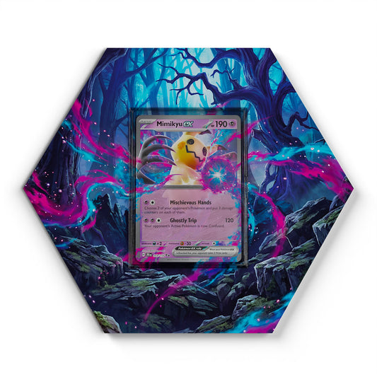 069/159 Mimikyu EX - Extended Artwork Pokemon Card Display
