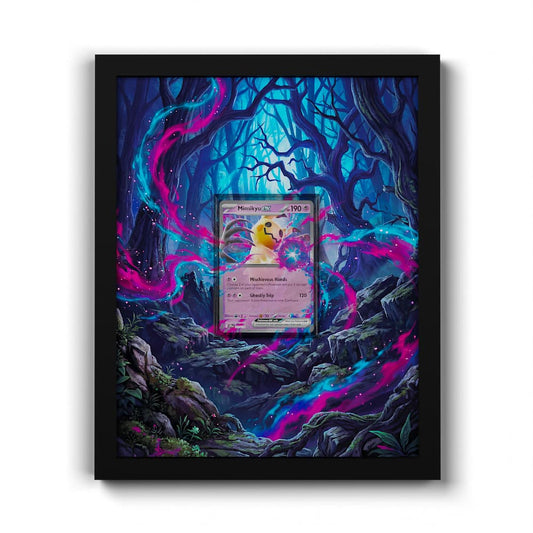 069/159 Mimikyu EX - Extended Artwork Framed Pokemon Card Display