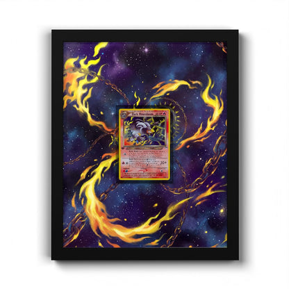07/105 Dark Houndoom - Extended Artwork Pokemon Card Frame