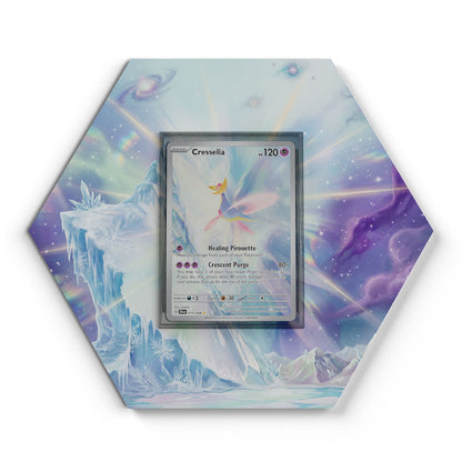 071/064 Cresselia - Extended Artwork Pokemon Card Display