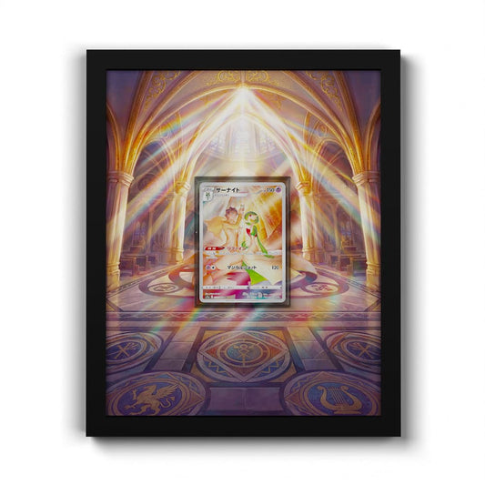 072/068 Gardevoir - Extended Artwork Framed Pokemon Card Display