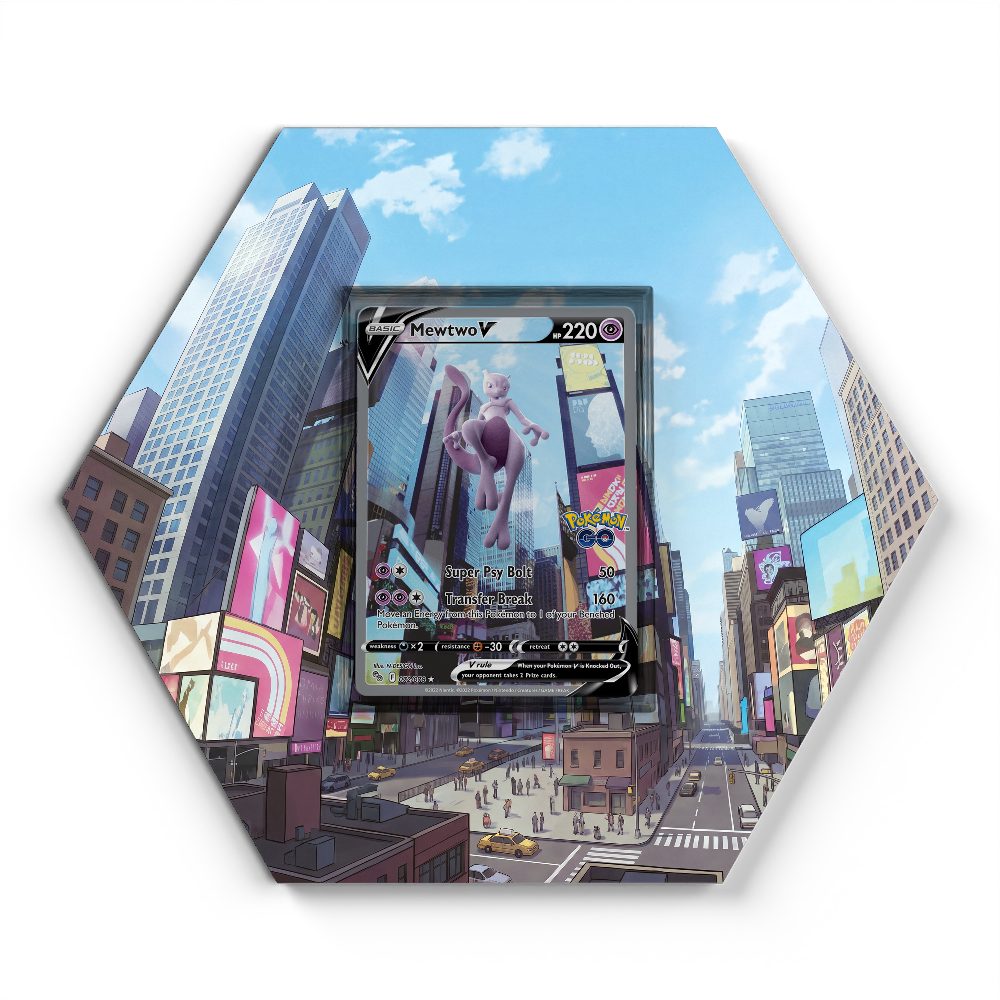 072/078 Mewtwo - Extended Artwork Pokemon Card Display