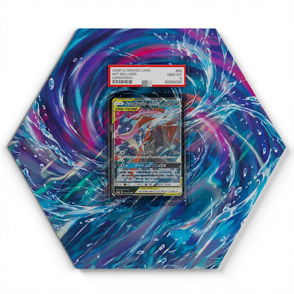 072/173 Greninja & Zoroark Tag Team GX - Extended Artwork Pokemon Card Display