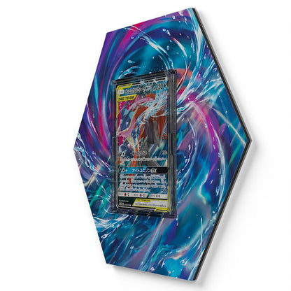 072/173 Greninja & Zoroark Tag Team GX - Extended Artwork Pokemon Card Display