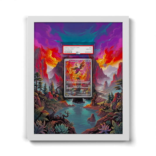 073 Ferzandipiti - Extended Artwork Framed Pokemon Card Display