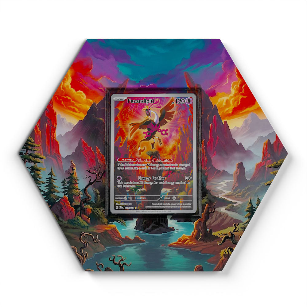 073/164 Ferzandipiti - Extended Artwork Pokemon Card Display