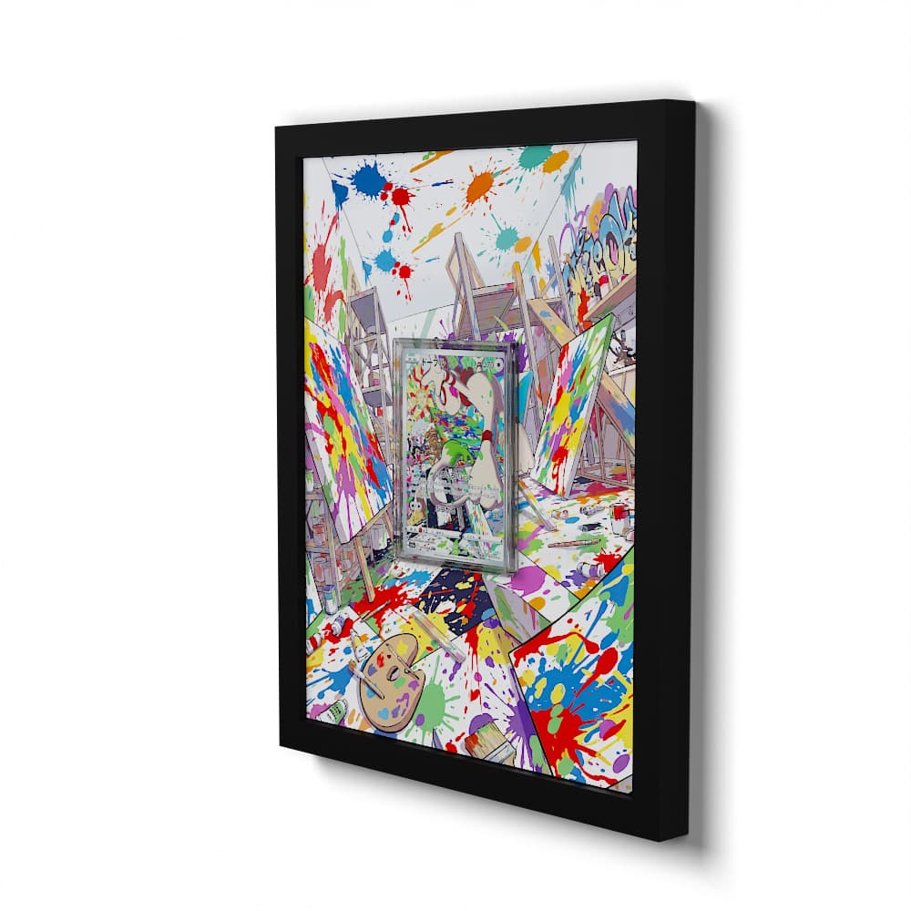 073/068 Smeargle - Extended Artwork Framed Pokemon Card Display