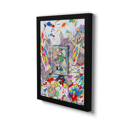 073/068 Smeargle - Extended Artwork Framed Pokemon Card Display