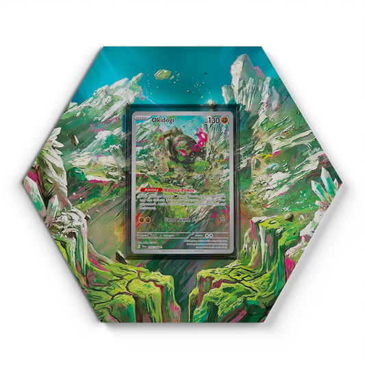 074/164 Okidogi - Extended Artwork Pokemon Card Display