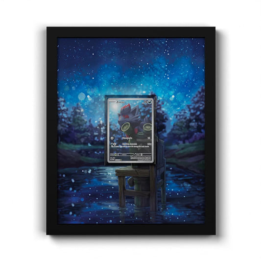 075 Zorua - Extended Artwork Framed Pokemon Card Display
