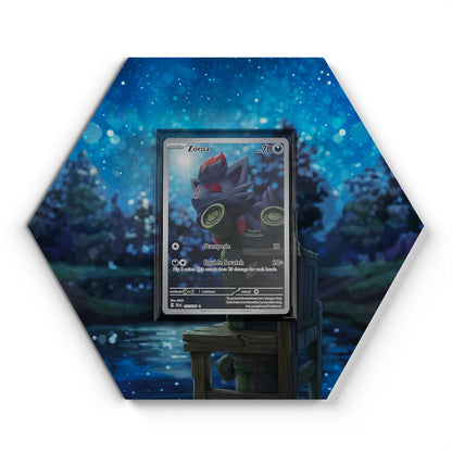 075/164 Zorua - Extended Artwork Pokemon Card Display