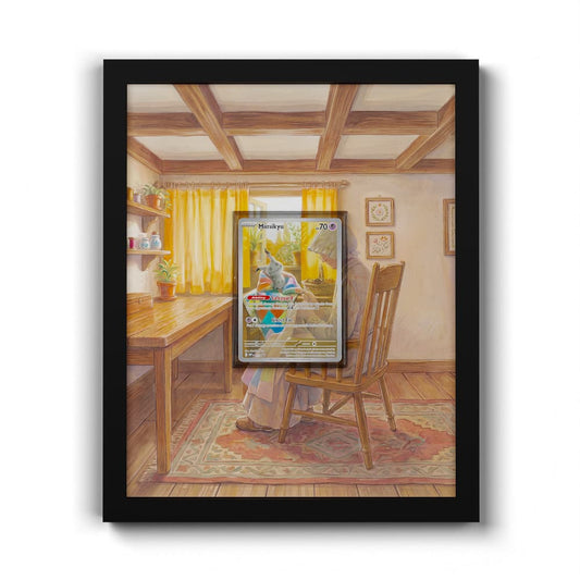 075 Mimikyu - Extended Artwork Framed Pokemon Card Display