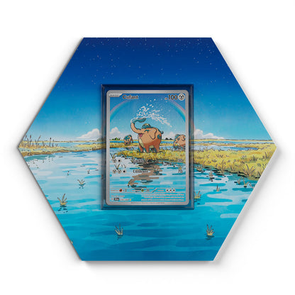 076/064 Clufant - Extended Artwork Pokemon Card Display