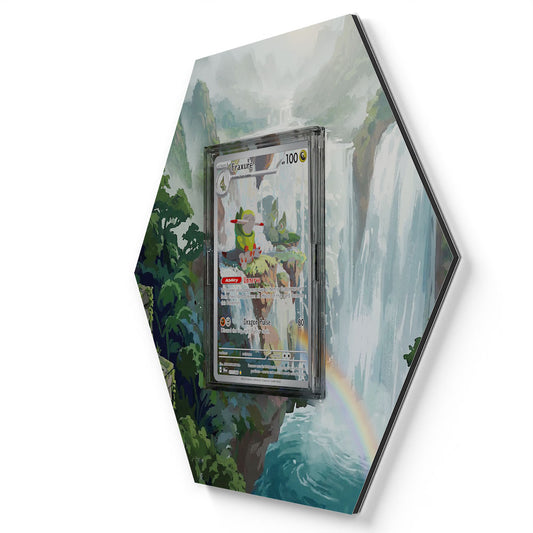 077/064 Fraxure - Extended Artwork Pokemon Card Display