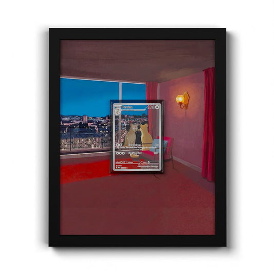 078 Persian - Extended Artwork Framed Pokemon Card Display