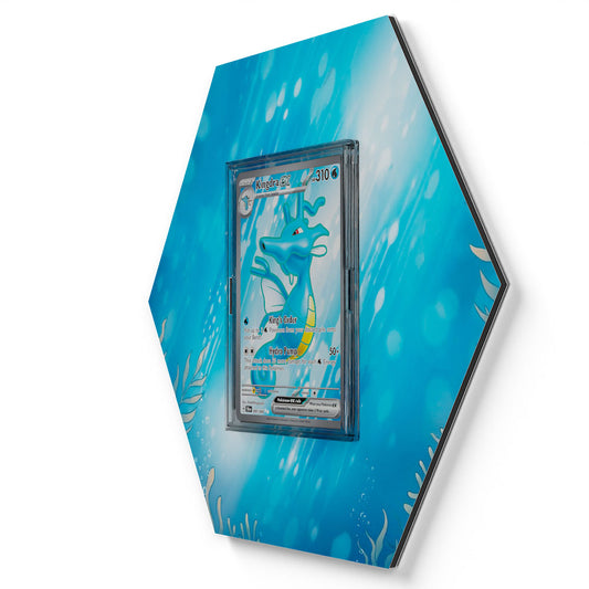 080/164 Kingdra EX - Extended Artwork Pokemon Card Display
