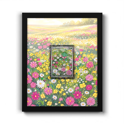 085/084 Fomantis - Extended Artwork Pokemon Card Frame