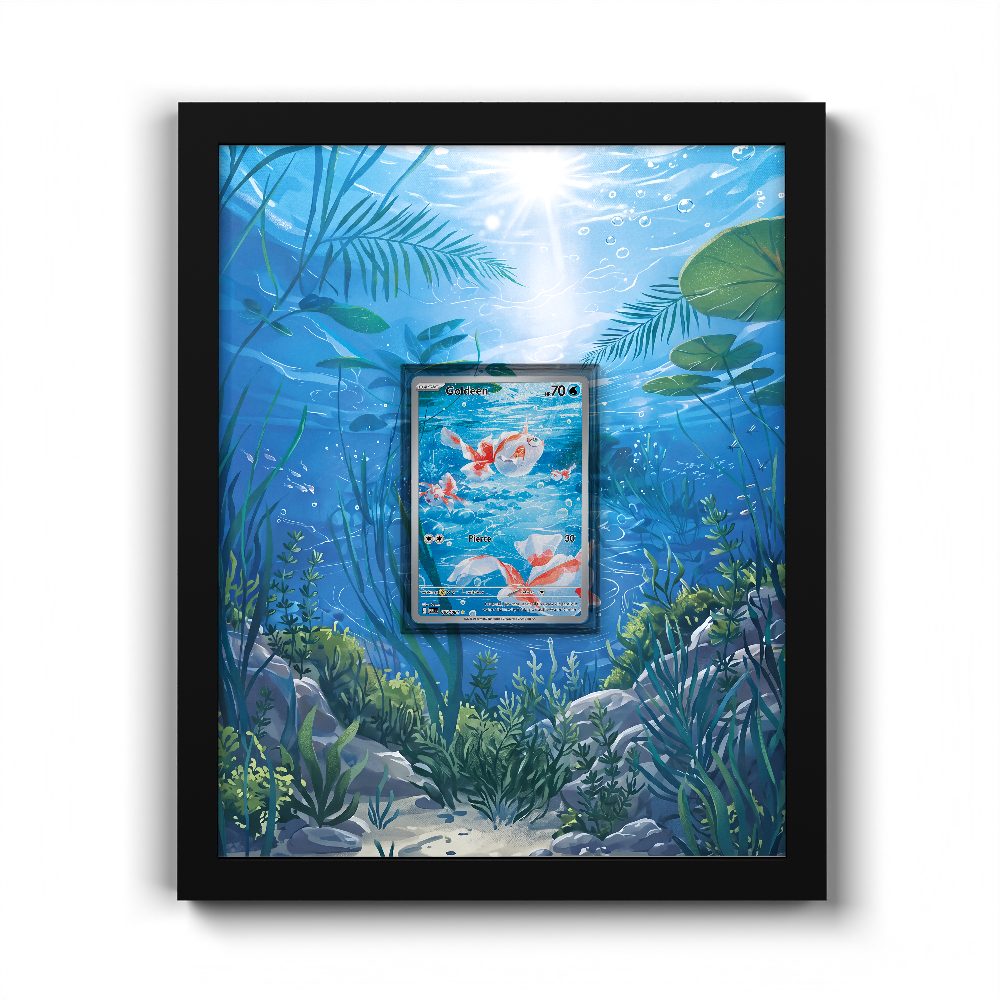087/084 Goldeen - Extended Artwork Pokemon Card Frame