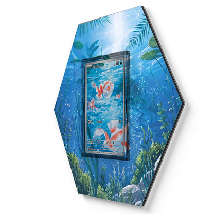 087/084 Goldeen - Extended Artwork Pokemon Card Display